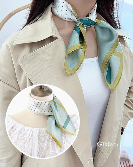 Satin Bandana Headscarf for Women Silky Hair Scarves for Fashion Lightweight