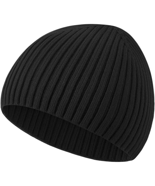 choshion Wool Knit Fisherman Beanie Hat for Men Women,Cuffless Warm Short Cuff Beanies Toboggan Ski Hats Winter Skull Cap