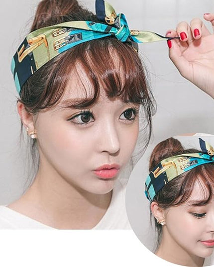 kcctoo 2/6/10Pack Scarf Bags for Women Handbag Scarfs Band Hair Neck Scarves Fashion Gifts