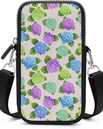 Unisex Small Crossbody Bags, Women Men Portable Adjustable Crossbody Phone Wallet Pouch