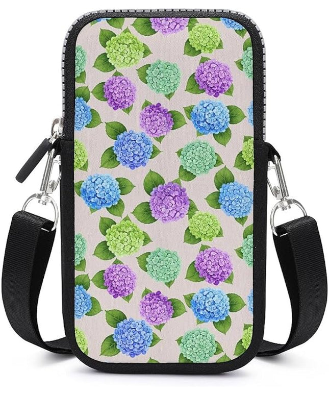 Unisex Small Crossbody Bags, Women Men Portable Adjustable Crossbody Phone Wallet Pouch