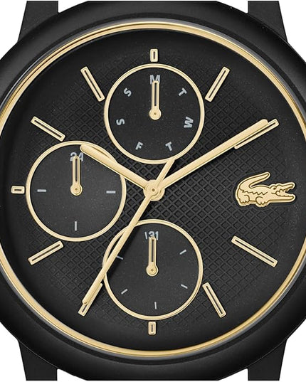 Lacoste 12.12 Move Men's Multifunction Watch – 42mm Aluminum Case, Day/Date/24-Hour Subdials, Contemporary, Sporty - Premium Fashion Timepiece - Gift for Him