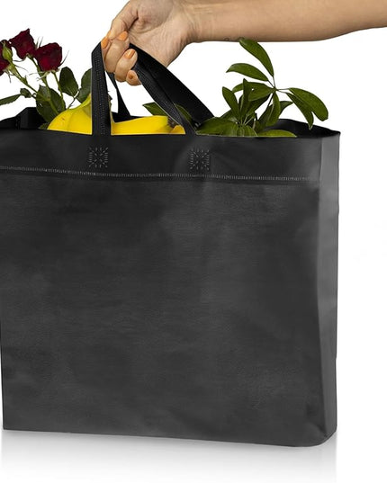 Simply Cool Reusable Grocery Bags Eco-Friendly - Reusable Shopping Bags, Heavy Duty Grocery Bags, Foldable, Tote Bags Bulk