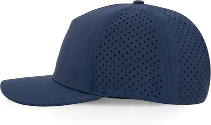 Billest Gilbert Performance 5‑Panel Snapback Hat – Adjustable Flat‑Bill Cap for Men & Women | Breathable and Lightweight