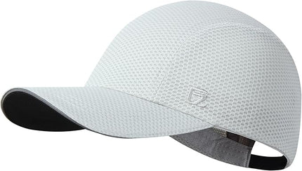 GADIEMKENSD Women's Race Day Running Cap Performance Mesh Hat - Excellent Ventilation, Lightweight, Reflective Safety