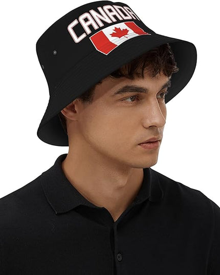 Funny Flag Bucket Hat for Men Women, Fisherman Hats Packable Fashion Sun Cap for Travel Outdoor Beach Boys Girls