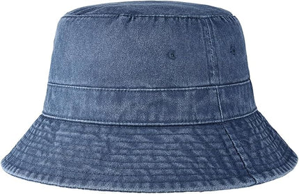 Hot Summer Bucket Hat - Trendy Cotton Sun Hat for Beach, Golf, Fishing - Fun Outdoor Vacation Boonie for Men and Women