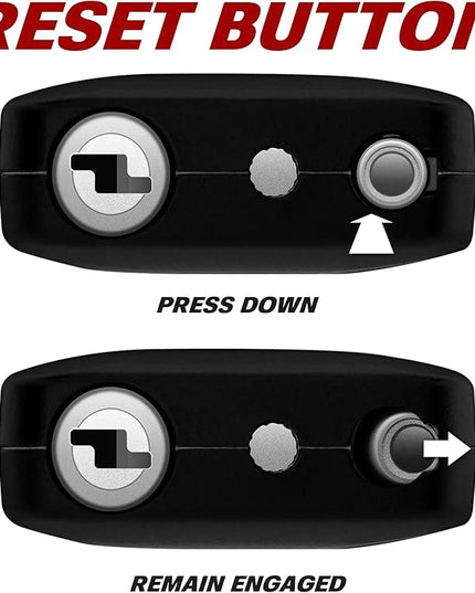 BV TSA Accepted Luggage Travel Lock, Set-Your-Own Combination Lock for School Gym Locker, Luggage Suitcase Baggage Locks, Filing Cabinets, Toolbox, Case (Black, 2 Pack)