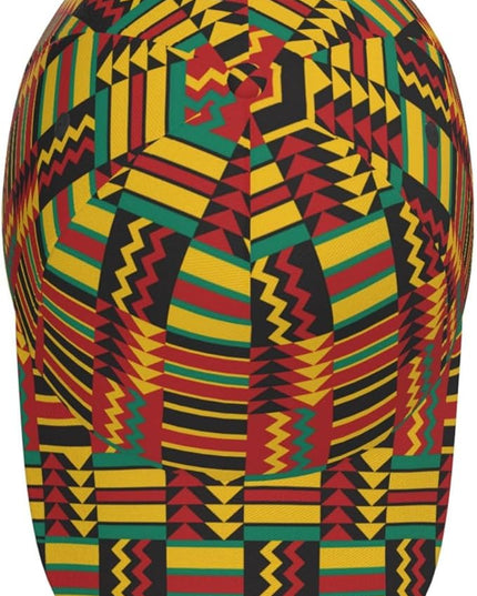 African Ethnic Tribal Style Baseball Cap for Men Women, Fashion Adjustable African Hat Casual Trucker Hats Sun Caps