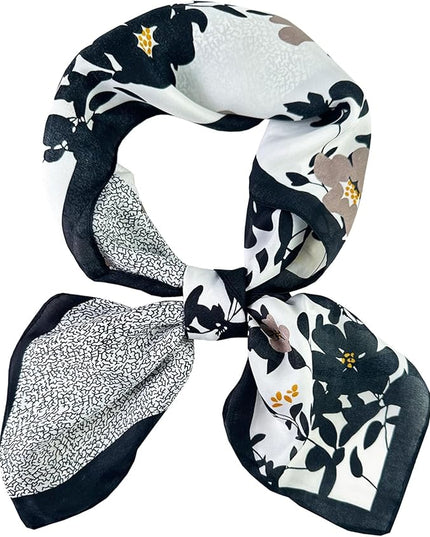 Dailyacc Hair Bandanas Scarf For Women Lightweight Fashion Neck Silk Satin Head Scarves For Sleeping Handbags Scarf