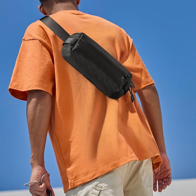 tomtoc Compact EDC Sling Bag 3L-10L, Minimalist Crossbody Bag Chest Shoulder Pack for Men Women, X-pac/Recycled Polyester