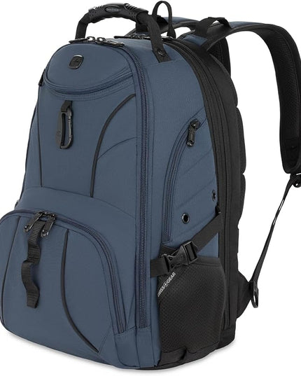 SwissGear 1900 Scansmart TSA 17 Laptop Backpack, Blueberry, 19-Inch