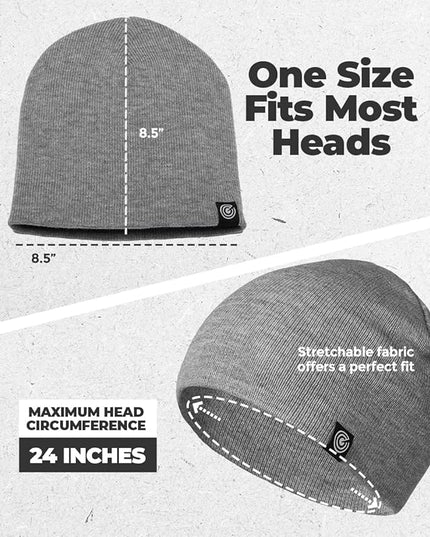 Original Beanie Cap - Soft Knit Beanie Hat - Warm and Durable
