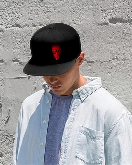 Chef Hat Flat Bill Hats for Men Funny Double Knives Kitchen Adjustable Baseball Cap Snapback Hat for Women