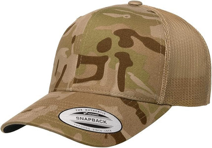 Mrlahat 6606 Yupoong Classics Retro Trucker Cap with Black Bandana