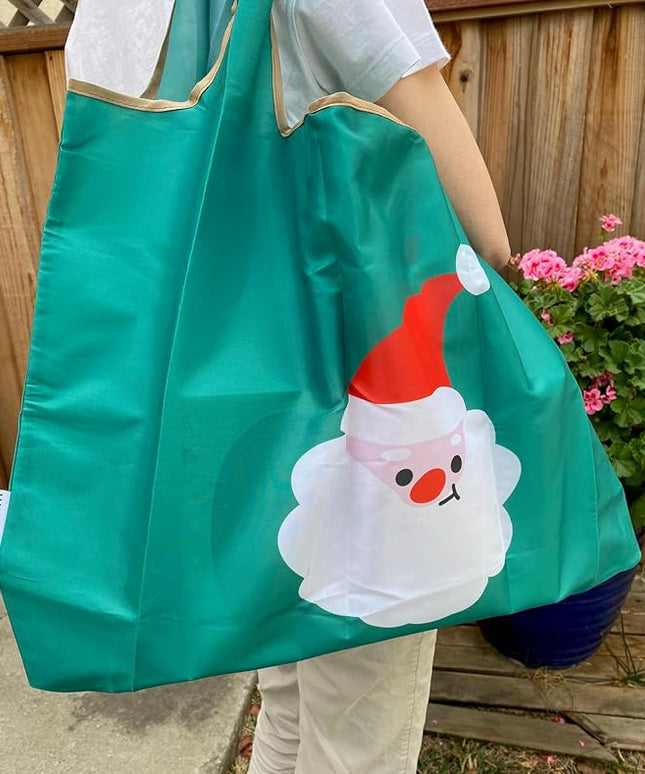 allydrew Large Foldable Tote Nylon Reusable Grocery Bags