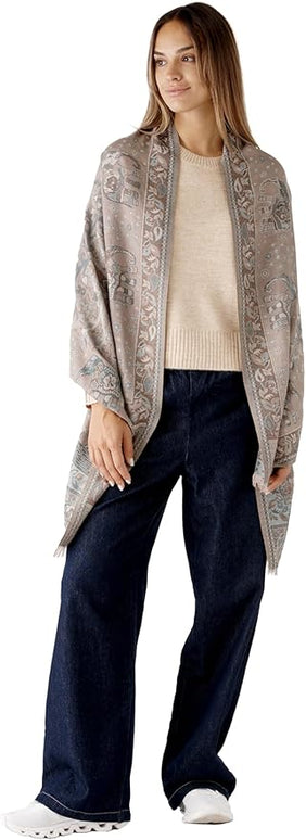 Scarf for Women Spanish Design Elegant Long Shawl Scarves for Summer Fall