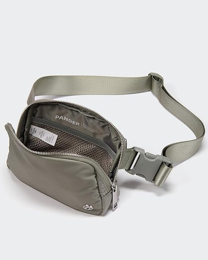 Pander Everywhere Belt Bag for Women, Fashion Waist Packs, Crossbody Bags, Everywhere Belt Bag with Adjustable Strap (Grey Sage).