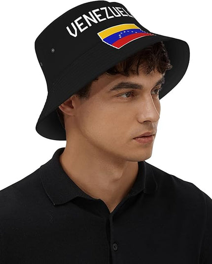 Funny Flag Bucket Hat for Men Women, Fisherman Hats Packable Fashion Sun Cap for Travel Outdoor Beach Boys Girls