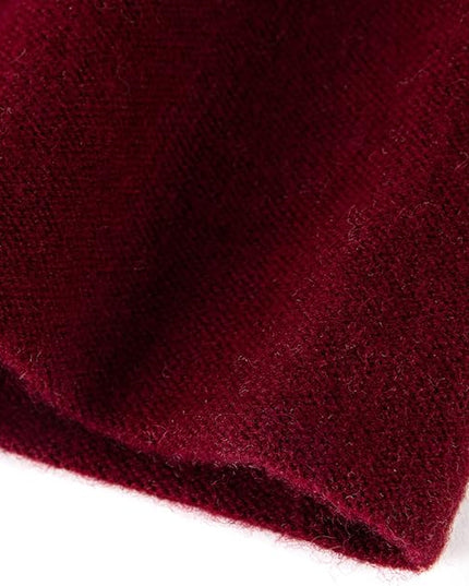 Villand 100% Merino Wool Beanie Hat for Women and Men with Gift Bag, Double-Layered Wool Hat, Knitted Ski Cap for Winter