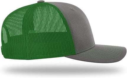 Richardson 112 Trucker Hat - Premium Adjustable Snapback Hat - Structured Six Panel Richardson Blank Caps