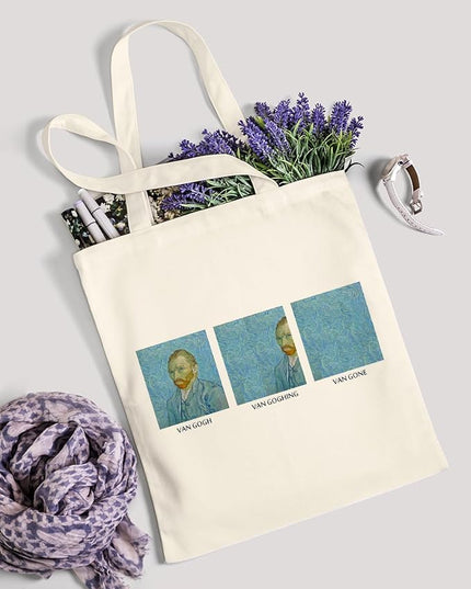 AUSVKAI Canvas Tote Bag for Women, Aesthetic Cute Grocery Grocery Reusable Cotton Gift Bag for Shooping Beach Trendy Gifts