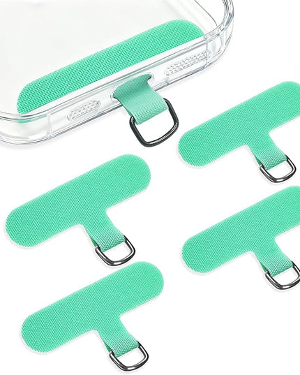 Fannoday Phone Tether Tab, 4 Pcs Universal Phone Lanyard Tab Used with Crossbody Strap, for Cell Phone Cases