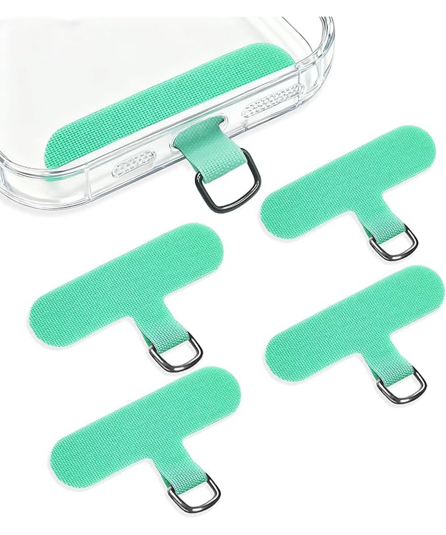 Fannoday Phone Tether Tab, 4 Pcs Universal Phone Lanyard Tab Used with Crossbody Strap, for Cell Phone Cases