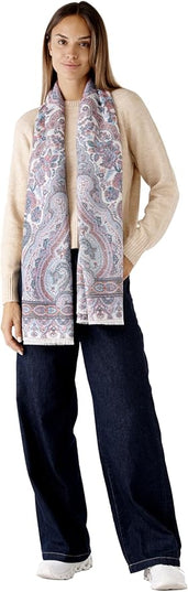 Scarf for Women Spanish Design Elegant Long Shawl Scarves for Summer Fall