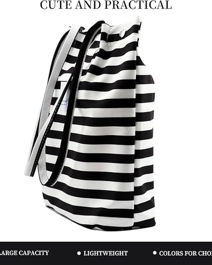 Corduroy Tote Bag Cute Tote Bags for Women Shoulder Bag with Inner Pocket for Work Beach Travel and Shopping Grocery
