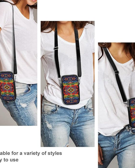 Small Crossbody Bags for Men, Cool Lightweight Sling Phone Pouch, Slim Cell Phone Purses