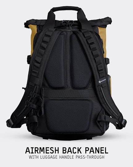 WANDRD PRVKE Lite: Weather-Resistant Travel & Camera Backpack with Laptop Sleeve, Quick Side Access, Clamshell Opening – Ideal Photography & Travel Bag