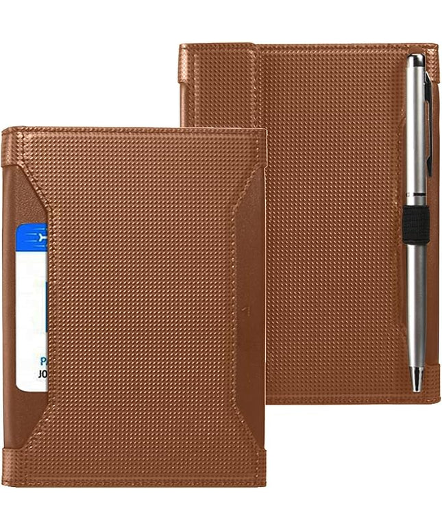 Passport Holder for Travel Essentials, RFID Blocking PU Leather Passport Wallet Cover Card holder Case Passport Book Holders for Women and Men, Brown