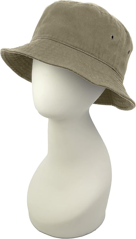 Utmost Bucket Hat 100% Cotton & Denim Lightweight Packable Outdoor Summer Beach Fishing Sun Hat