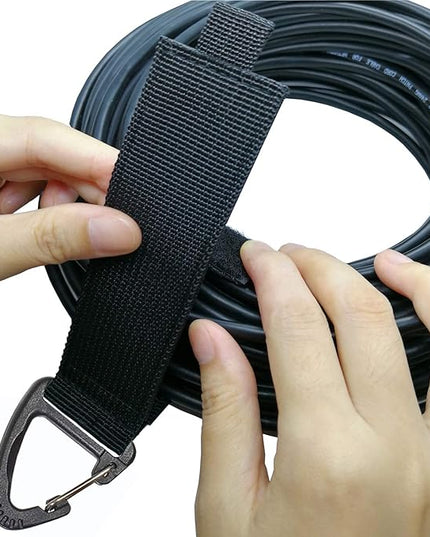 Extension Cord Holder Organizer(4 Pack L), Extension Cord Hanger for Garage Organization and Storage, 16-Inch Heavy Duty Storage Straps, Garage Gadgets for Men