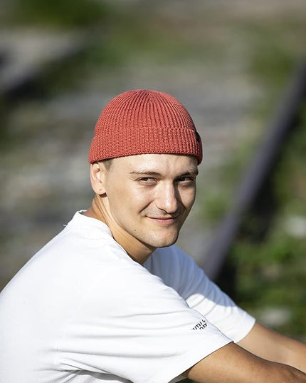 Fisherman Beanie Hats for Men Women,Knit Trawler Skull Cap,Watch Cap,Spring Fall Winter Warm Short Hats