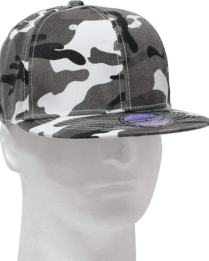 Classic Snapback Hat Cap Hip Hop Style Flat Bill Blank Solid Color Adjustable Size