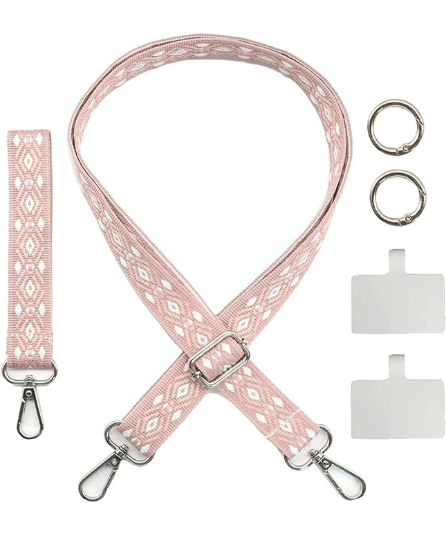 LEMEDE Adjustable Phone Lanyard - Phone Wristlet & Crossbody Phone Strap, Versatile for ID, Camera，Key straps(1" Width)