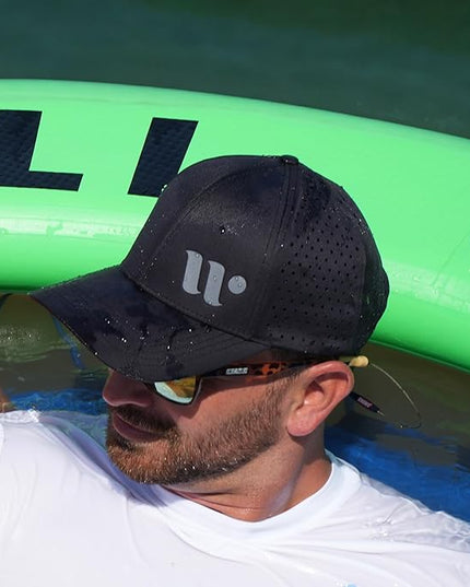 Beach Trucker Hats for Men | Women | Boys Girls Snapback Caps for Surfing Lightweight, Breathable | Curved Brim
