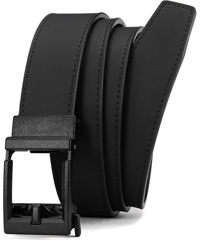 CHAOREN Leather Ratchet Belt Men - Mens Belts Casual Accessories for Every Occasion (35mm)