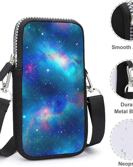Small Crossbody Bags for Men, Cool Lightweight Sling Phone Pouch, Slim Cell Phone Purses