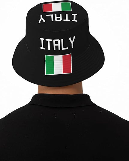 Funny Flag Bucket Hat for Men Women, Fisherman Hats Packable Fashion Sun Cap for Travel Outdoor Beach Boys Girls