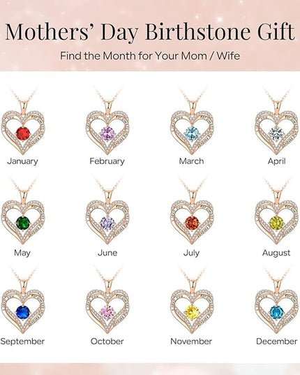 18K Rose Gold Necklaces for Women Birthday Gifts for Women Jewelry for Women Birthday Gifts for Wife Girlfriend Daughter Wife Birthday Gifts for Anniversary Mothers Day Christmas Valentines Gifts