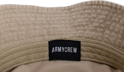 Armycrew Oversized Big Size Men's Cotton Bucket Hat