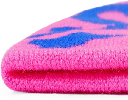 Y2K Beanie for Men Women Knitted Hat Winter Cap Star Design Warm Casual Skullies Cold Weather Knit Outdoor