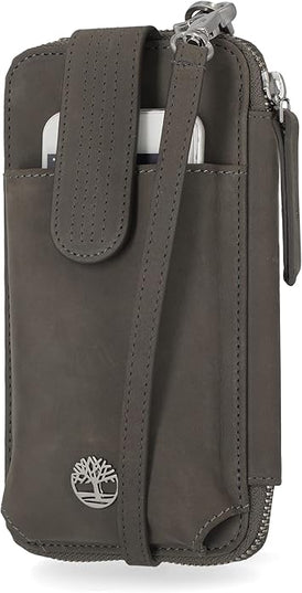 Timberland Women's RFID Leather Phone Crossbody Wallet Bag