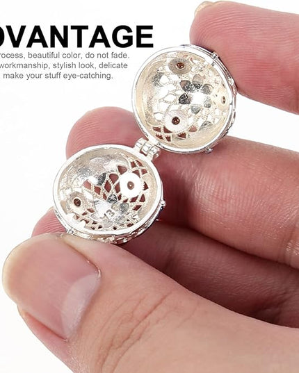 ibasenice Phone Bell Pendant Charm: Phone Hanging Charm Sachet Ball Short lanyard for Women