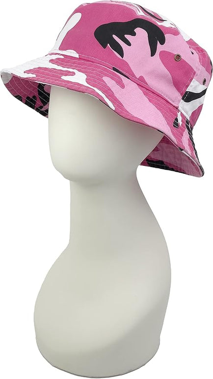 Utmost Bucket Hat 100% Cotton & Denim Lightweight Packable Outdoor Summer Beach Fishing Sun Hat