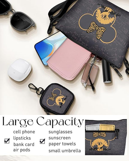 Cute Crossbody Bags for Women - Fashion Design Small Cross Body Bag Cell Phone Purse Wallet Shoulder for Girls