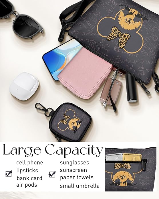 Cute Crossbody Bags for Women - Fashion Design Small Cross Body Bag Cell Phone Purse Wallet Shoulder for Girls